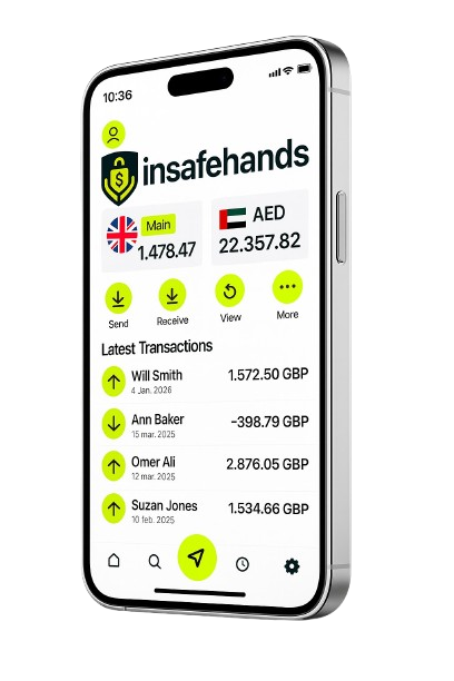 Mobile app interface